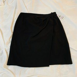 Alfani Black Pencil Skirt with Side Zipper Size 6 New With Tags